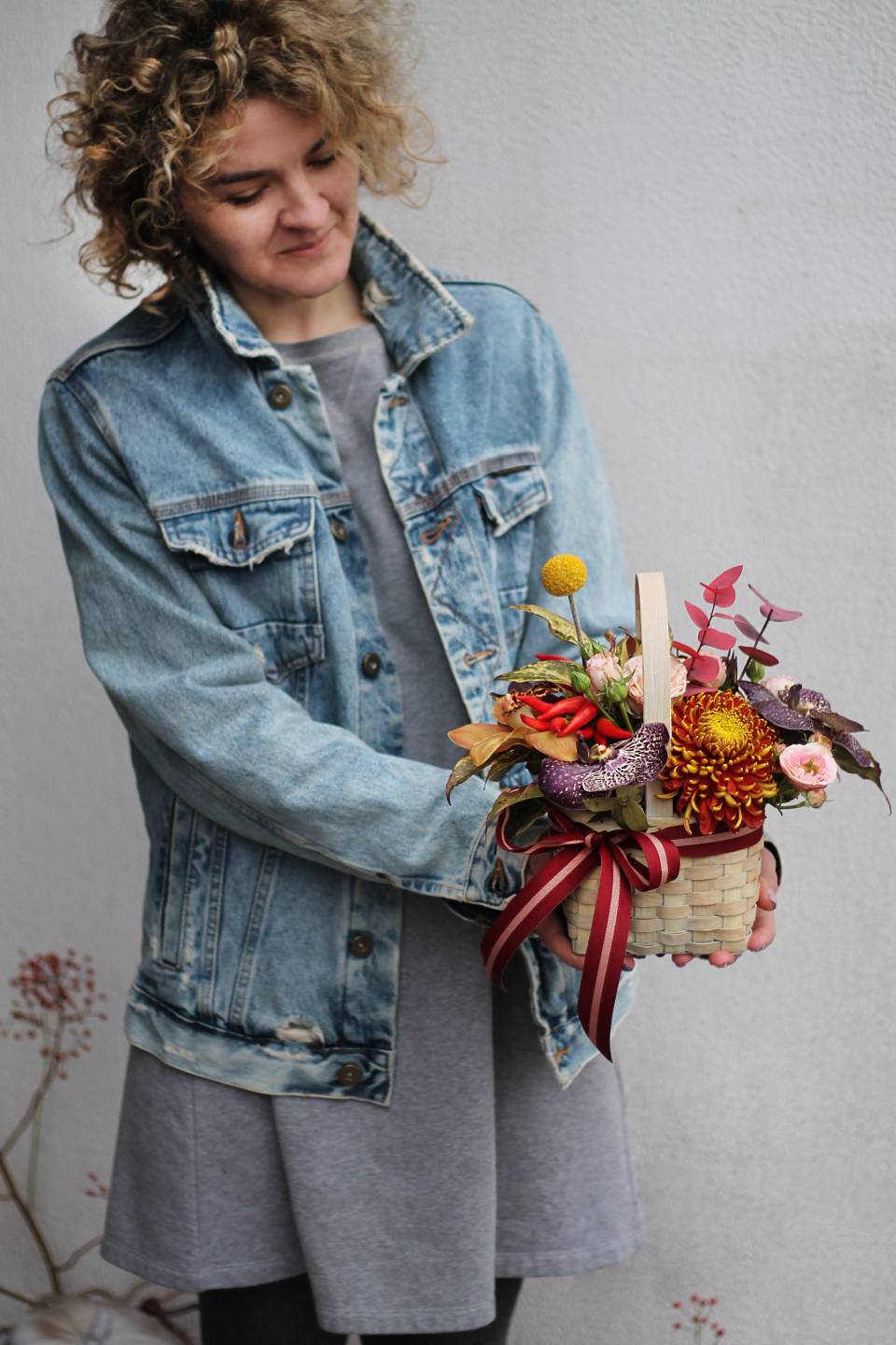 Композиция Бигуди - с добавлением зелени