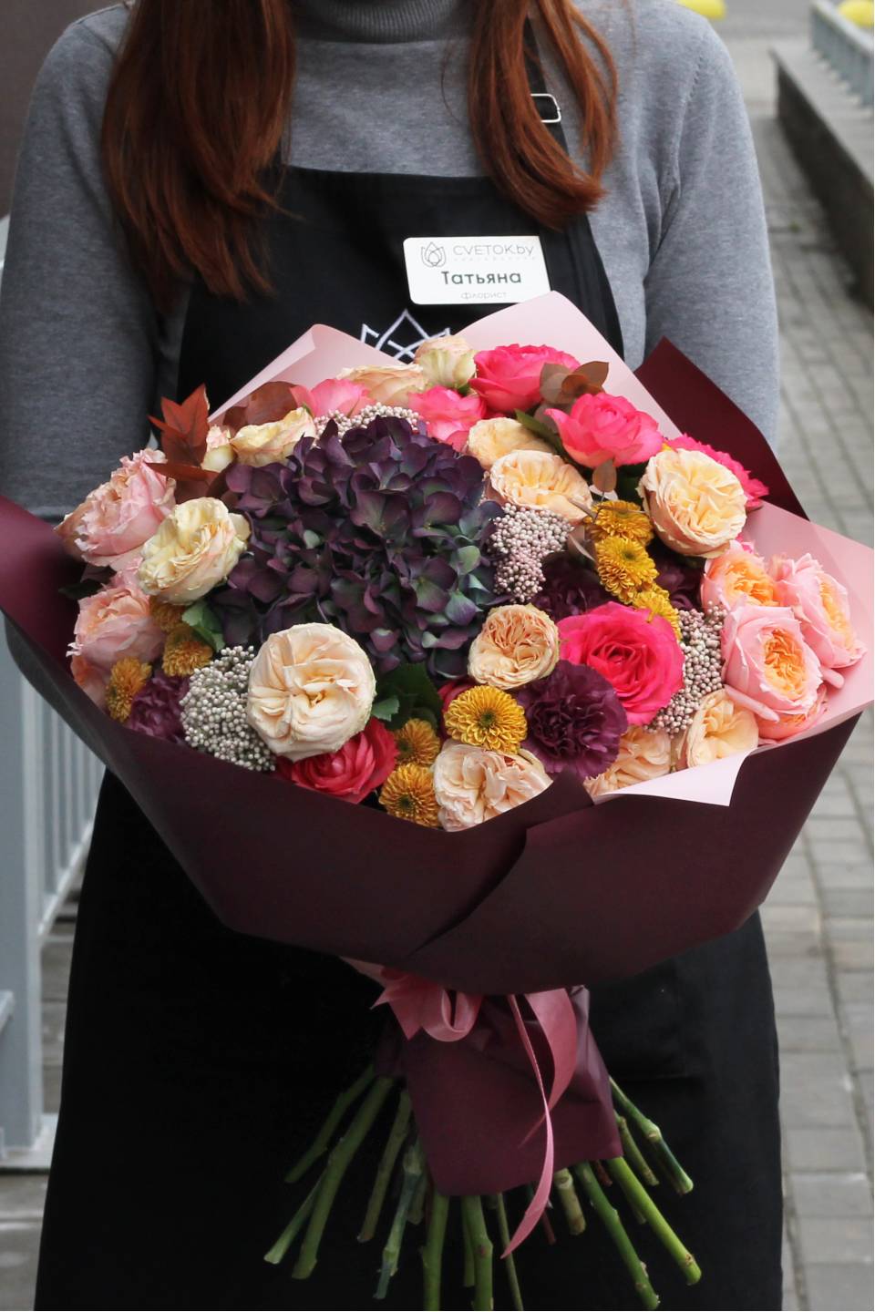 Букет Фруктовый десерт - подарочное оформление