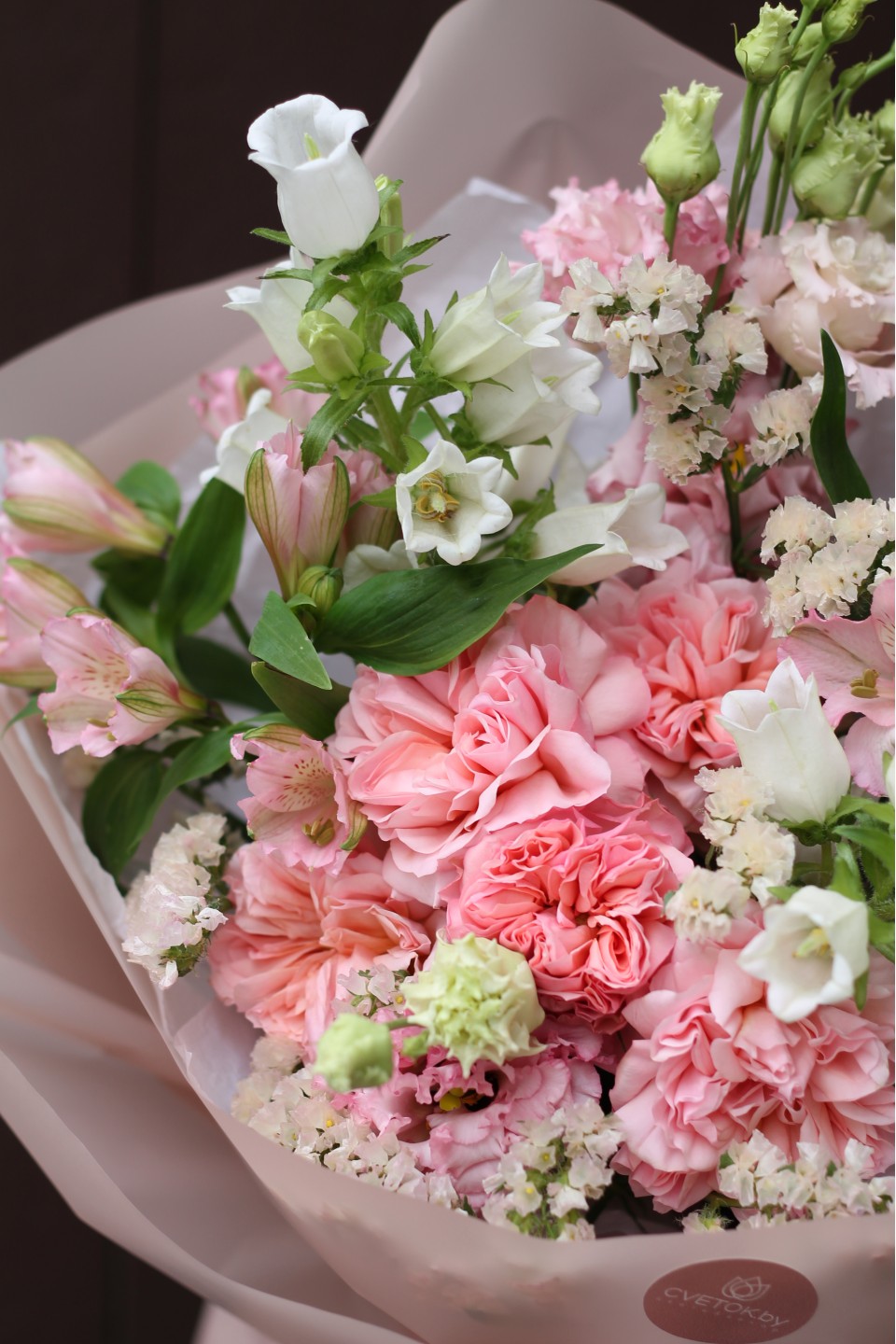 Букет Дивный День - с добавлением зелени