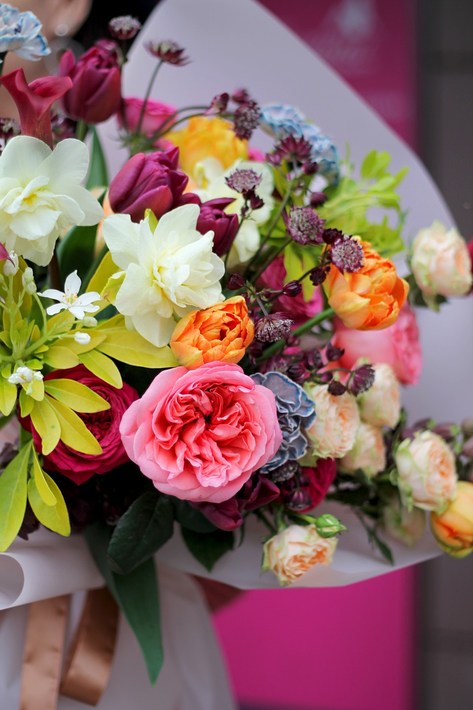 Букет Джуманджи - с добавлением зелени