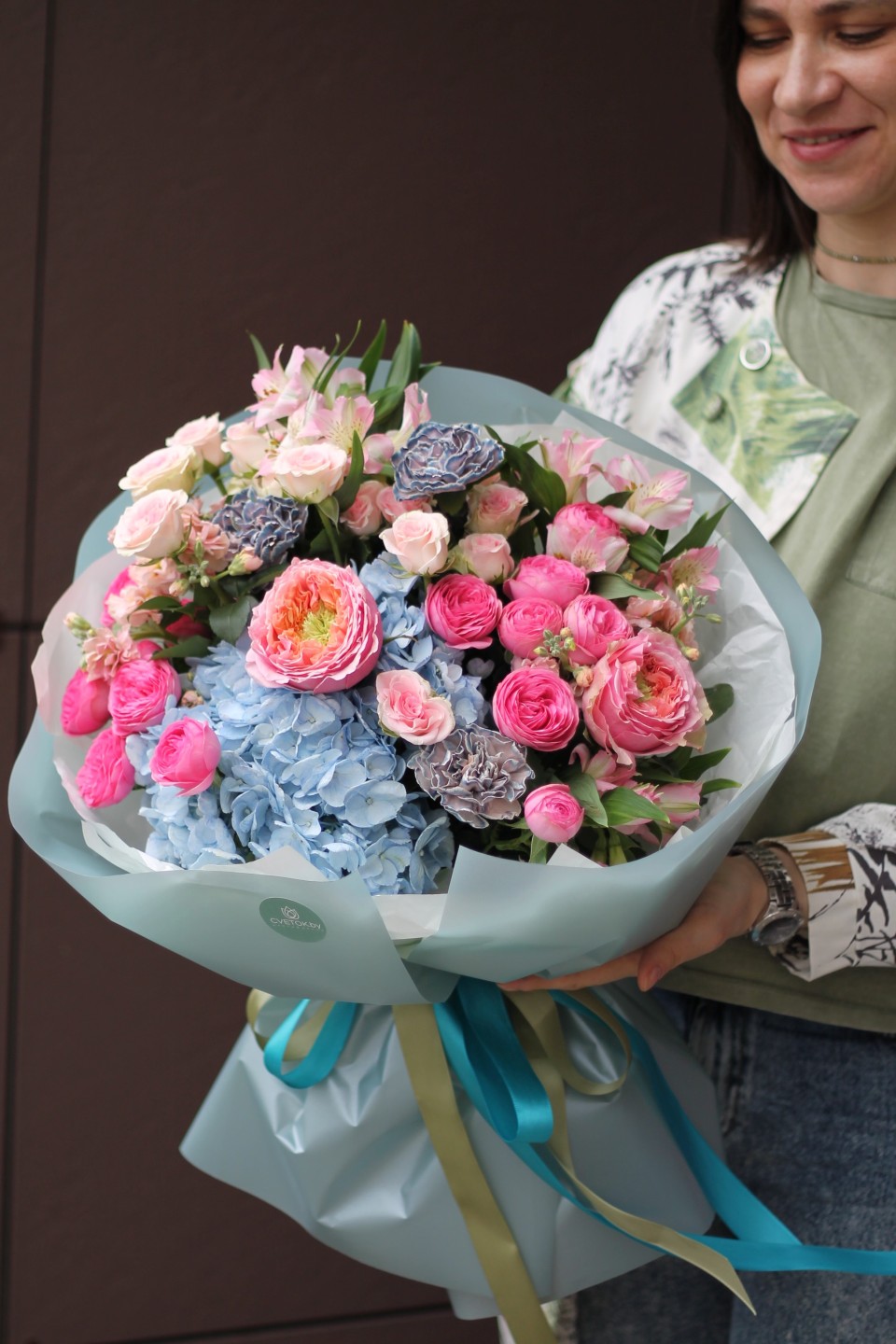 Букет Лазурный берег - с доставкой по Минску