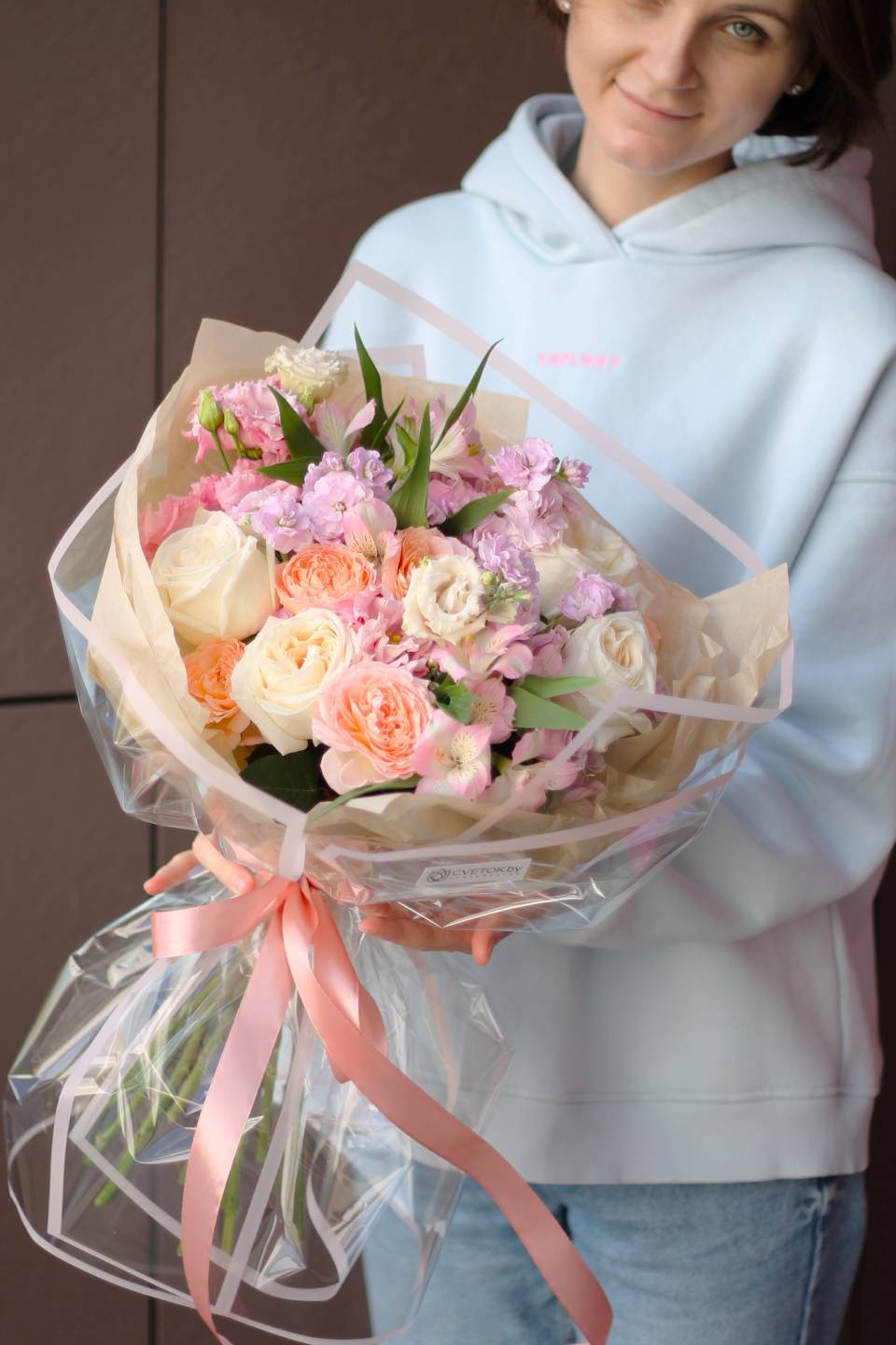 Букет Ванильный фреш - с доставкой по Минску