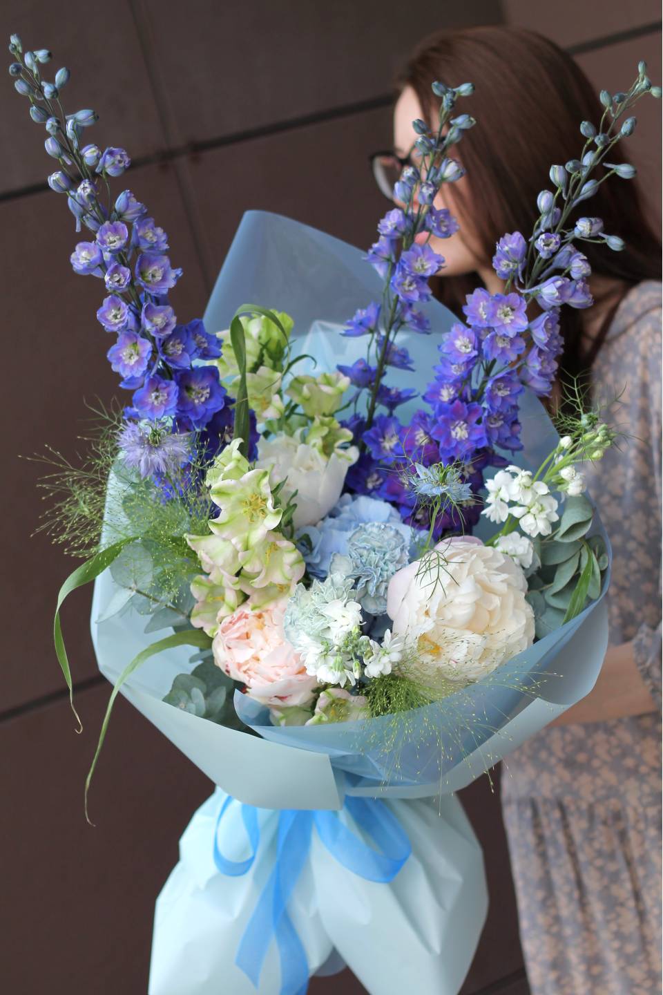 Букет Мари - с добавлением зелени