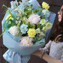 Букет Буэно - с добавлением зелени - миниатюра 