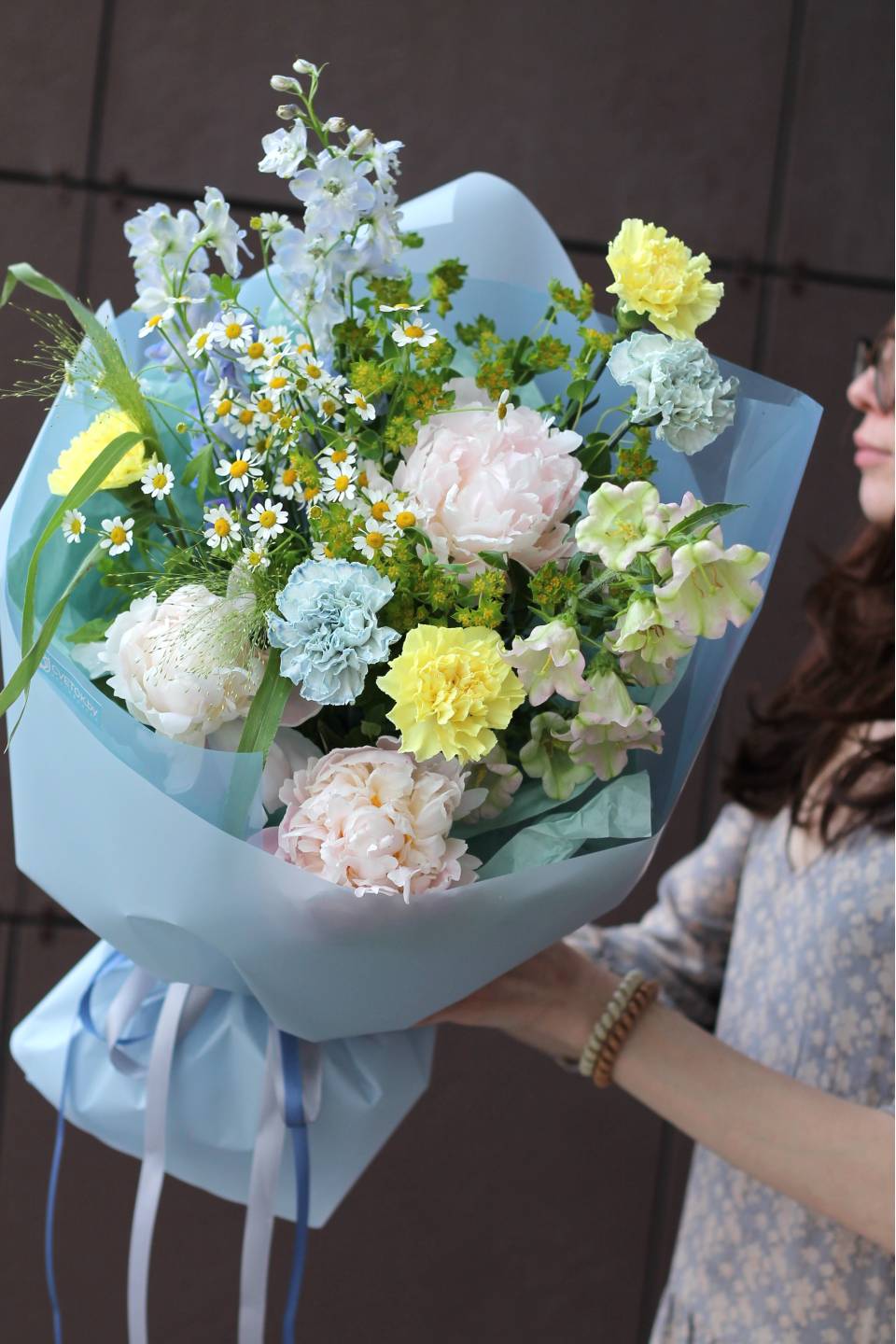 Букет Буэно - с добавлением зелени