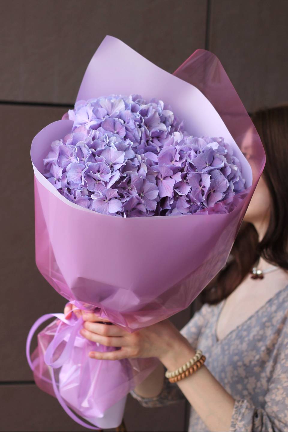 Букет гортензий Очи - с доставкой по Минску