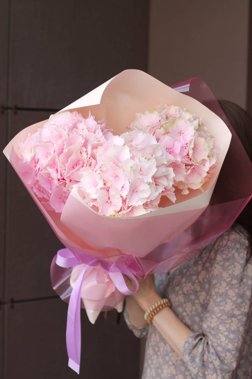 Букет гортензий Шарм