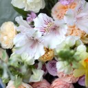 Букет Цитрин - с добавлением зелени - миниатюра 