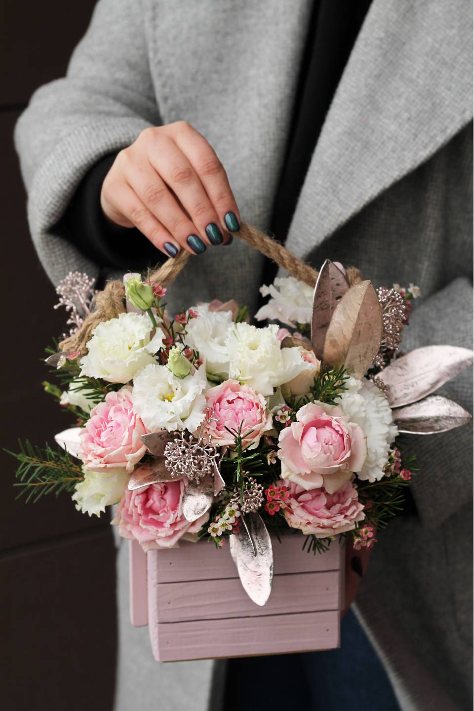 Композиция Нежное Мерцание - с доставкой по Минску