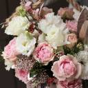 Композиция Нежное Мерцание - с добавлением зелени - миниатюра 