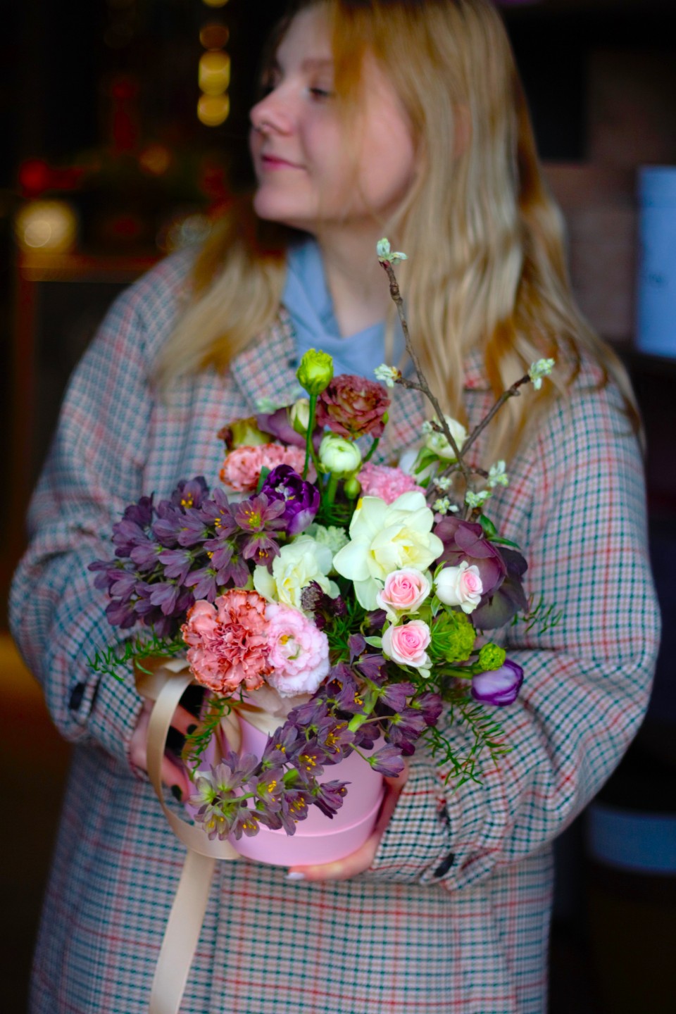 Композиция Кунцит - с доставкой по Минску