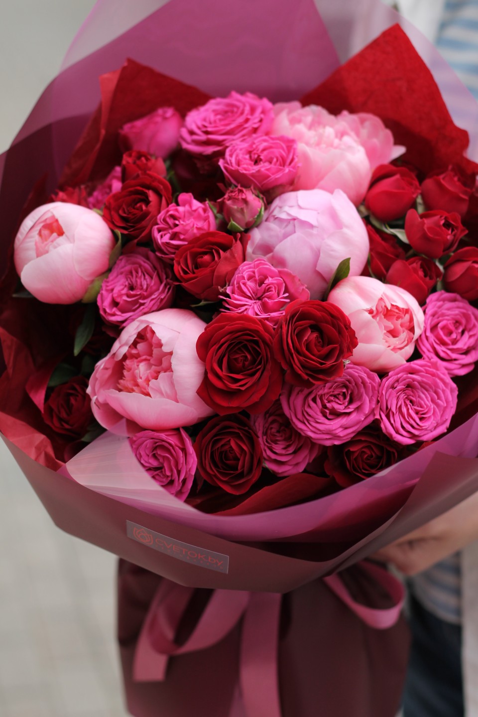 Букет Пурпур - с доставкой по Минску