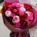 Букет Пурпур - для женщины/молодой пары - миниатюра