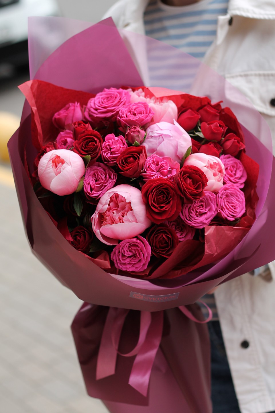 Букет Пурпур - для женщины/молодой пары