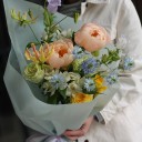 Букет Лазурный - с доставкой по Минску - миниатюра