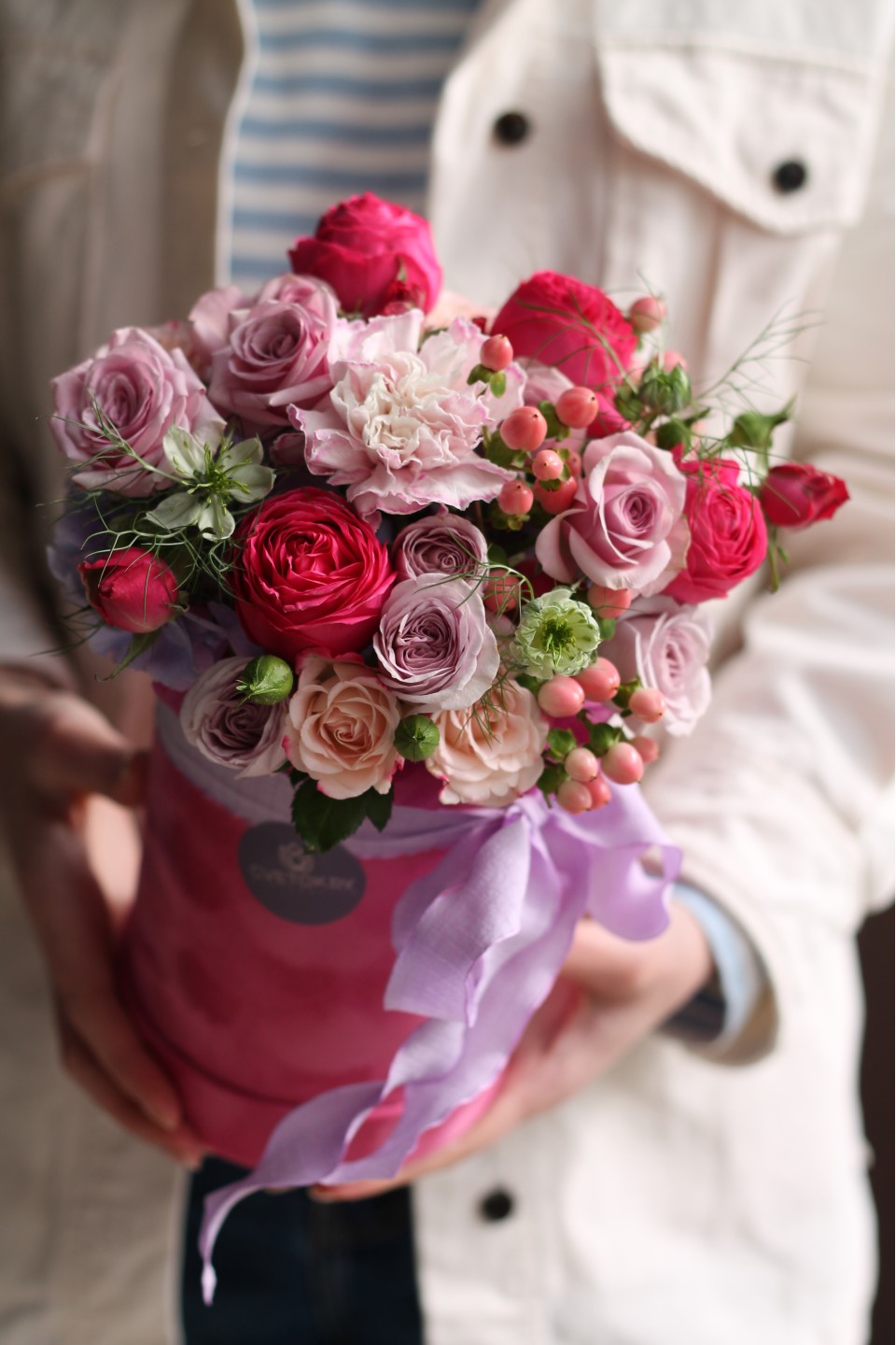 Коробочка Малиновая Вишня