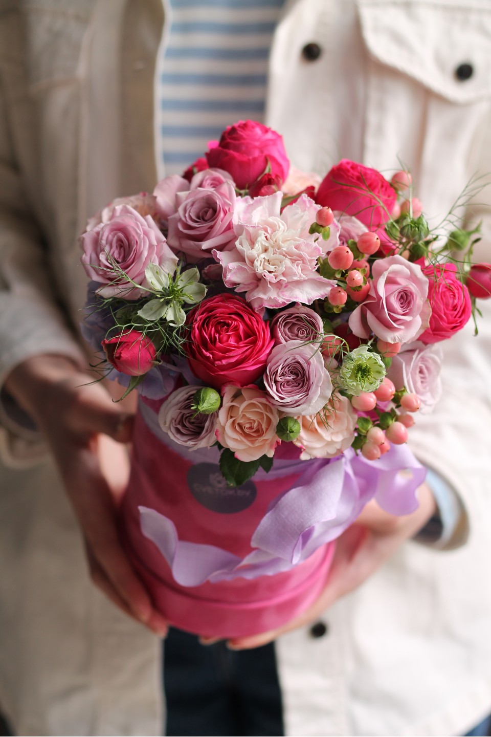 Коробочка Малиновая Вишня - с доставкой по Минску