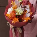 Букет Миндаль - с добавлением зелени - миниатюра 