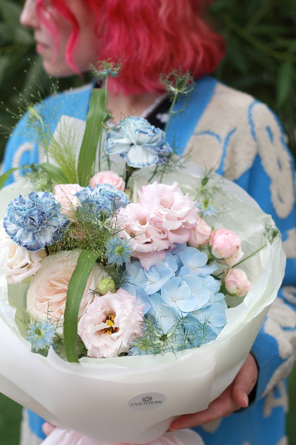 Букет Тамия - подарочное оформление