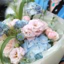 Букет Тамия - с добавлением зелени - миниатюра 