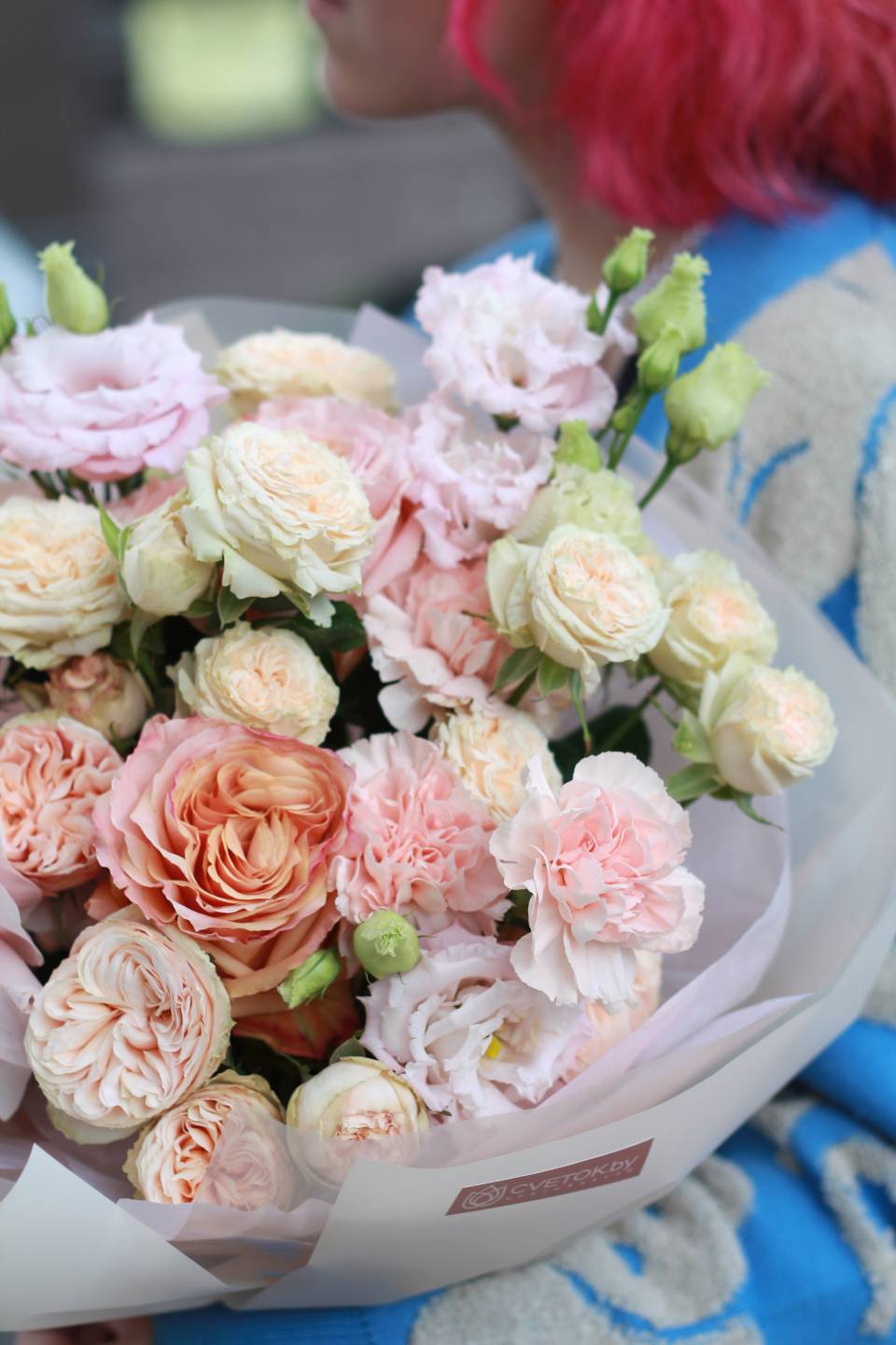 Букет Амира - подарочное оформление