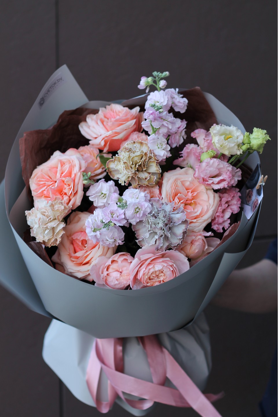 Букет Жаден - с добавлением зелени