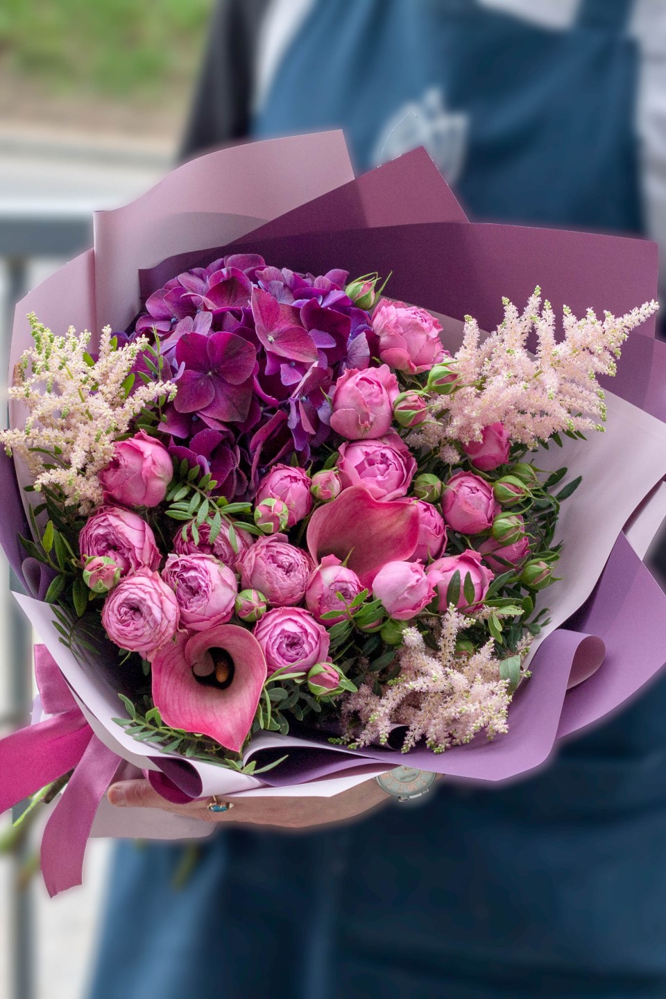 Букет Яркий фонтан