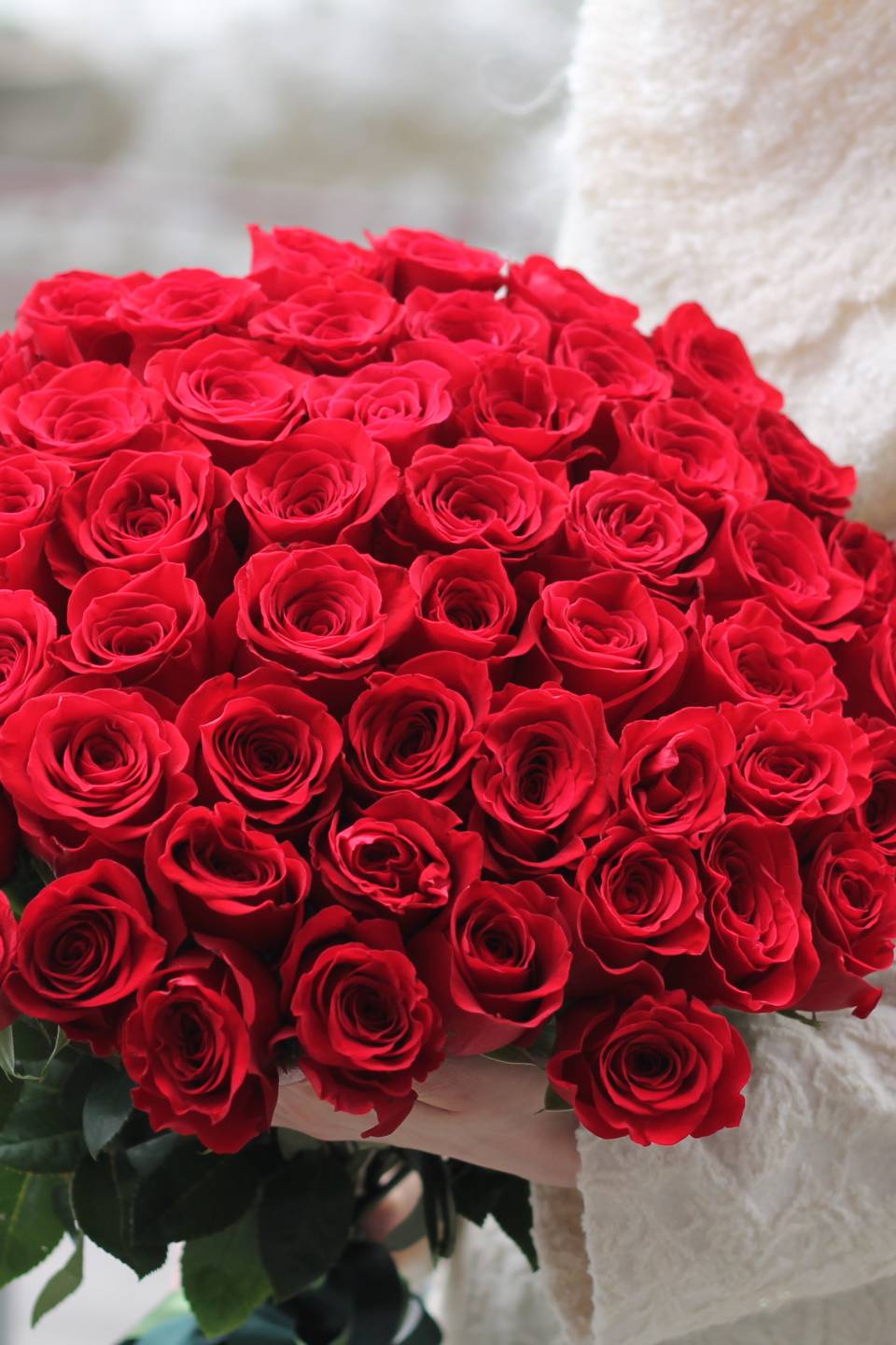 Букет из 51 красной розы