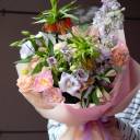 Букет Пайпер - с добавлением зелени - миниатюра 