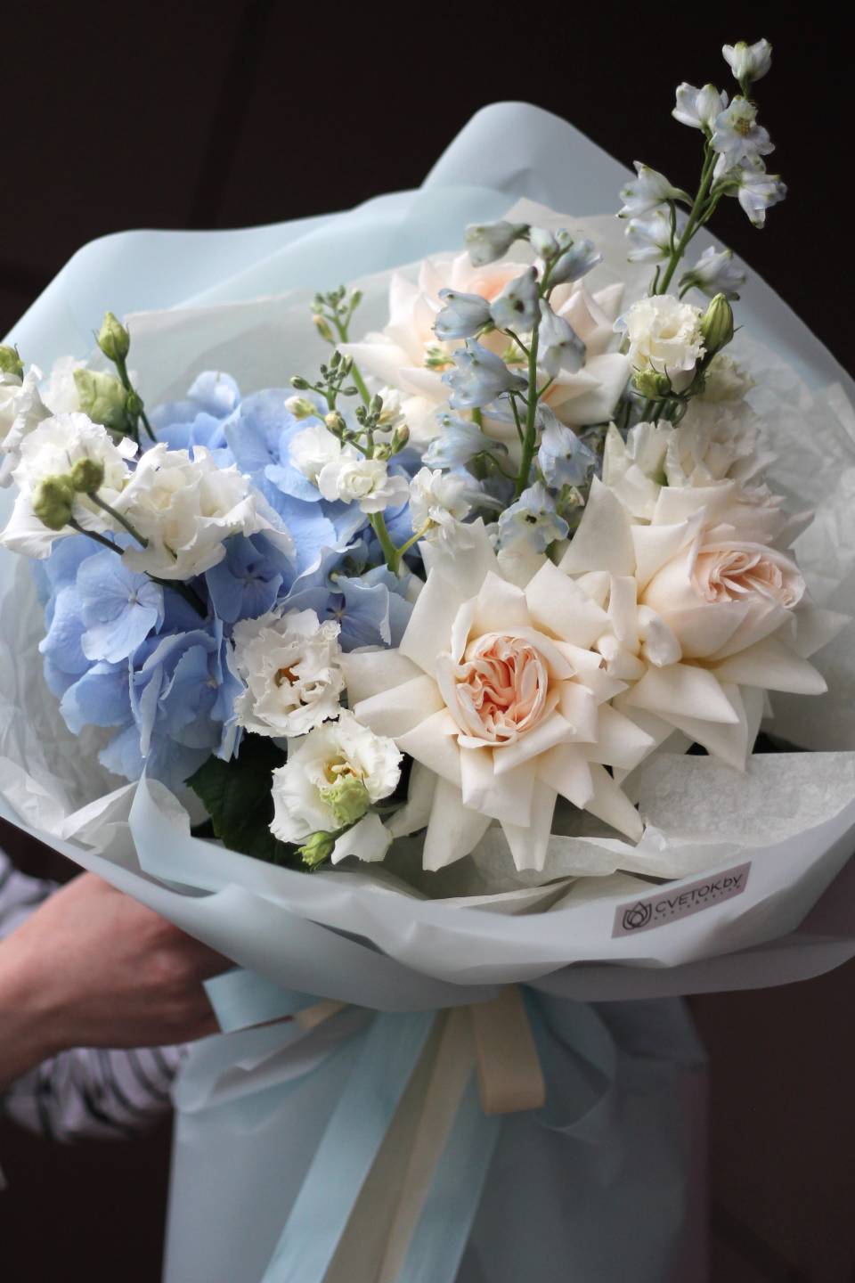 Букет Blue - быстрая доставка в Минске