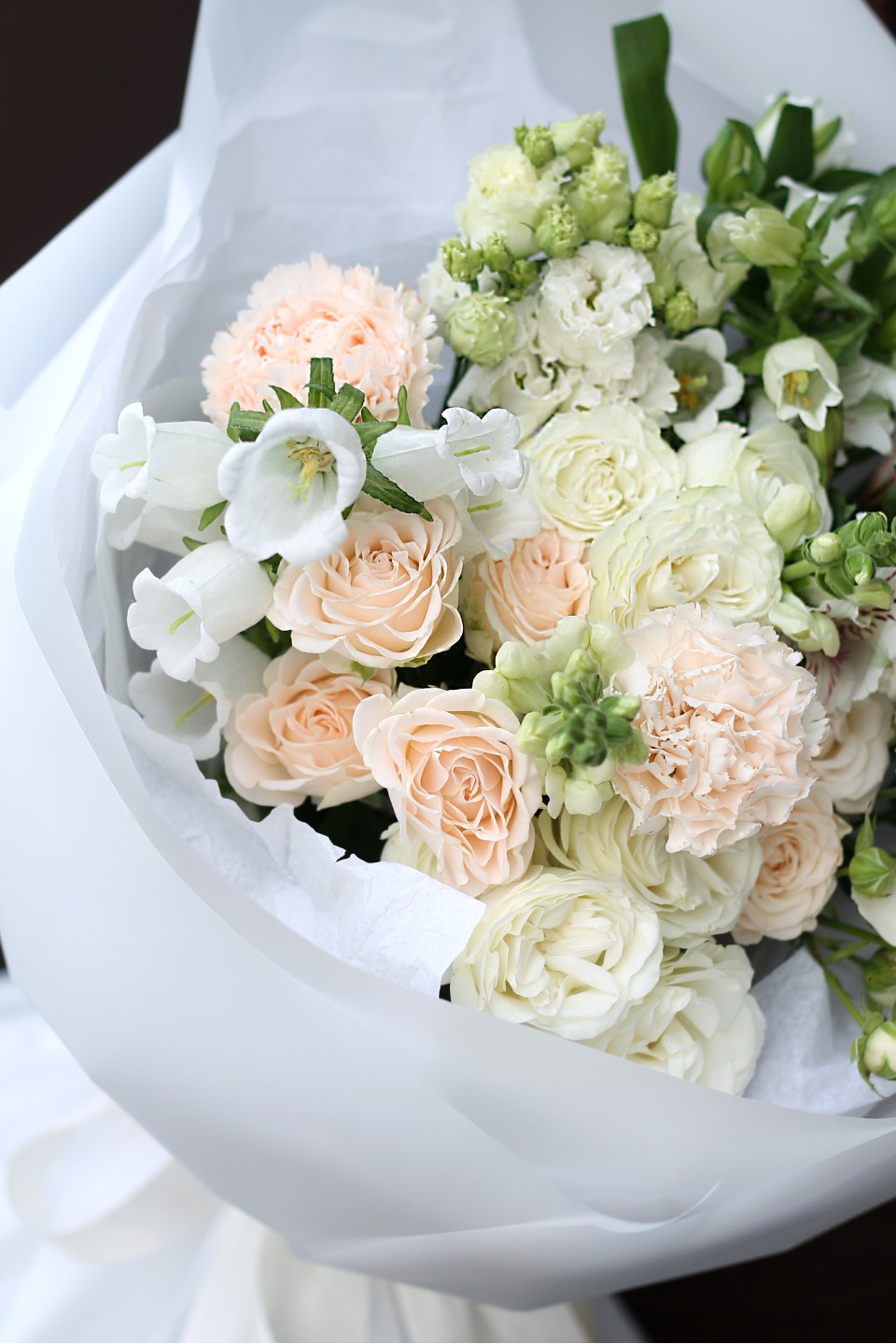 Букет Ахиллес - с добавлением зелени