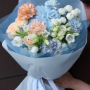 Букет Орфей - с добавлением зелени - миниатюра 