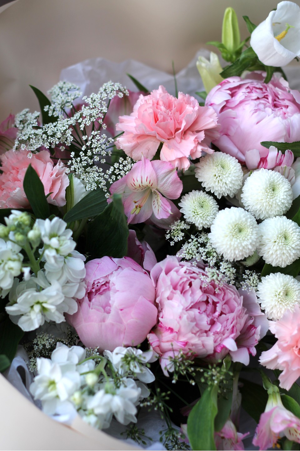 Букет Лотос - подарочное оформление