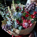 Букет Мальва Венеции - с доставкой по Минску - миниатюра