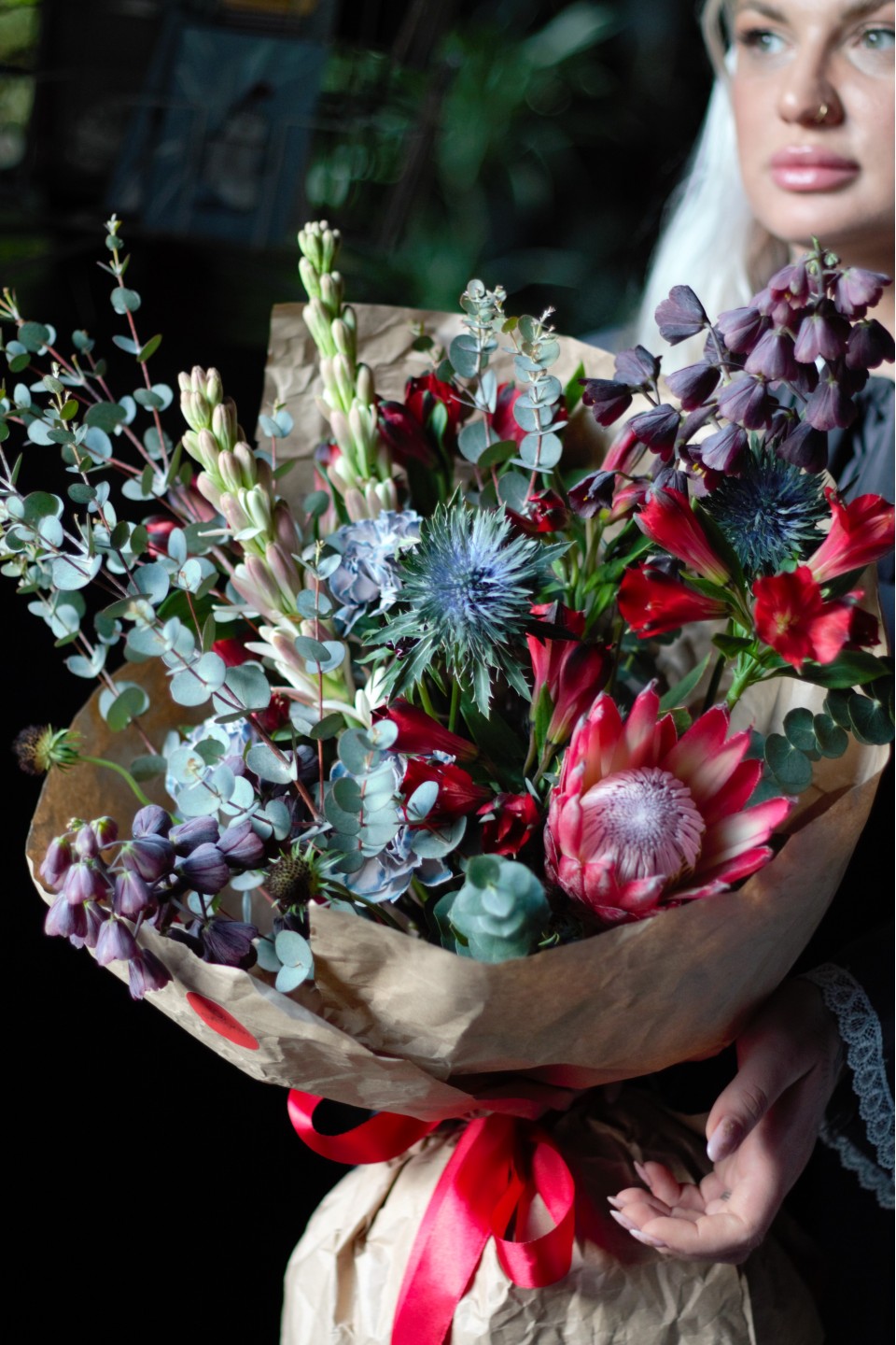 Букет Мальва Венеции - с доставкой по Минску