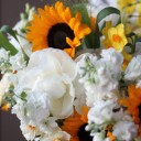 Композиция Одуванчик - с добавлением зелени - миниатюра 