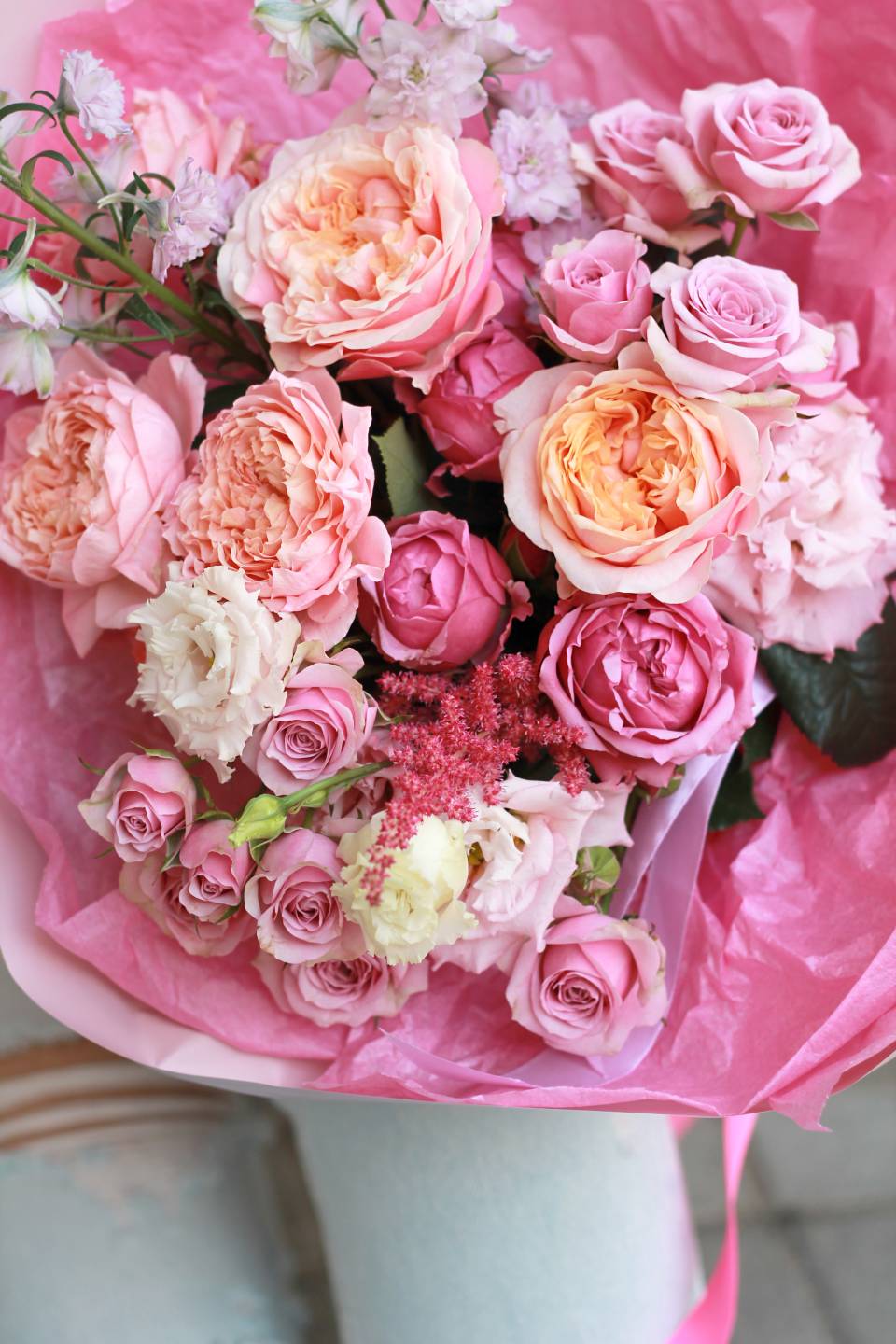 Букет Монталь - подарочное оформление