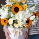 Композиция Одуванчик - с доставкой по Минску - миниатюра