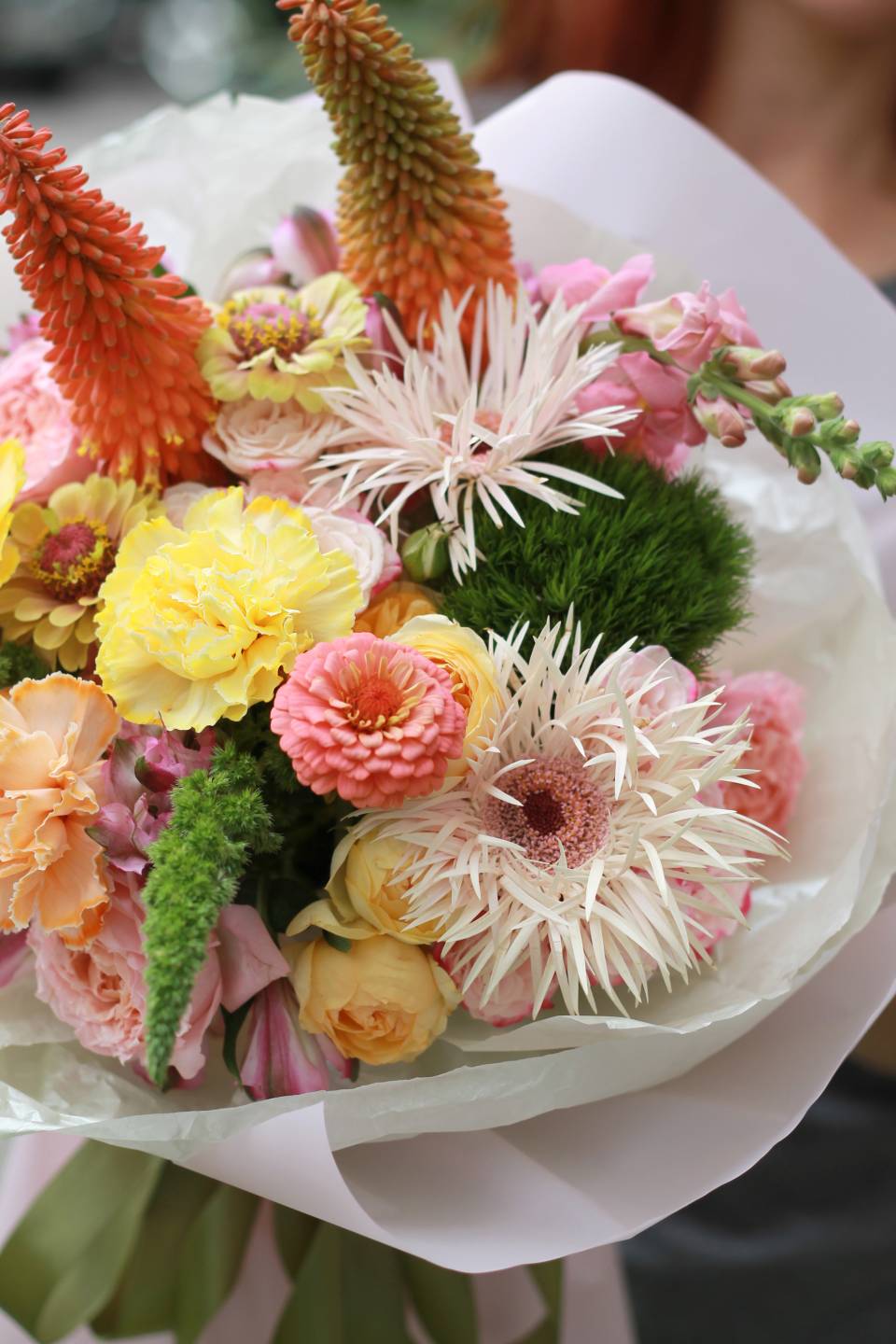 Букет Зайра - подарочное оформление