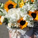 Композиция Одуванчик - подарочное оформление - миниатюра