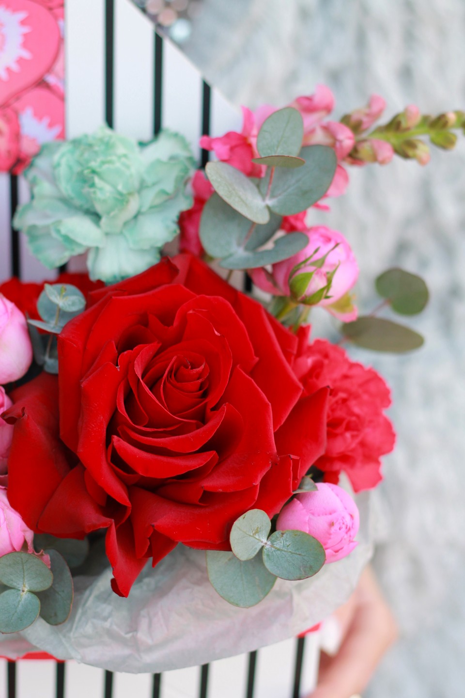 Конверт Калейдоскоп - с добавлением зелени