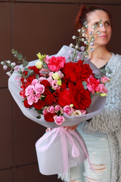 Букет "Леди Роуз"