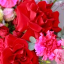 Букет Леди Роуз - с добавлением зелени - миниатюра 