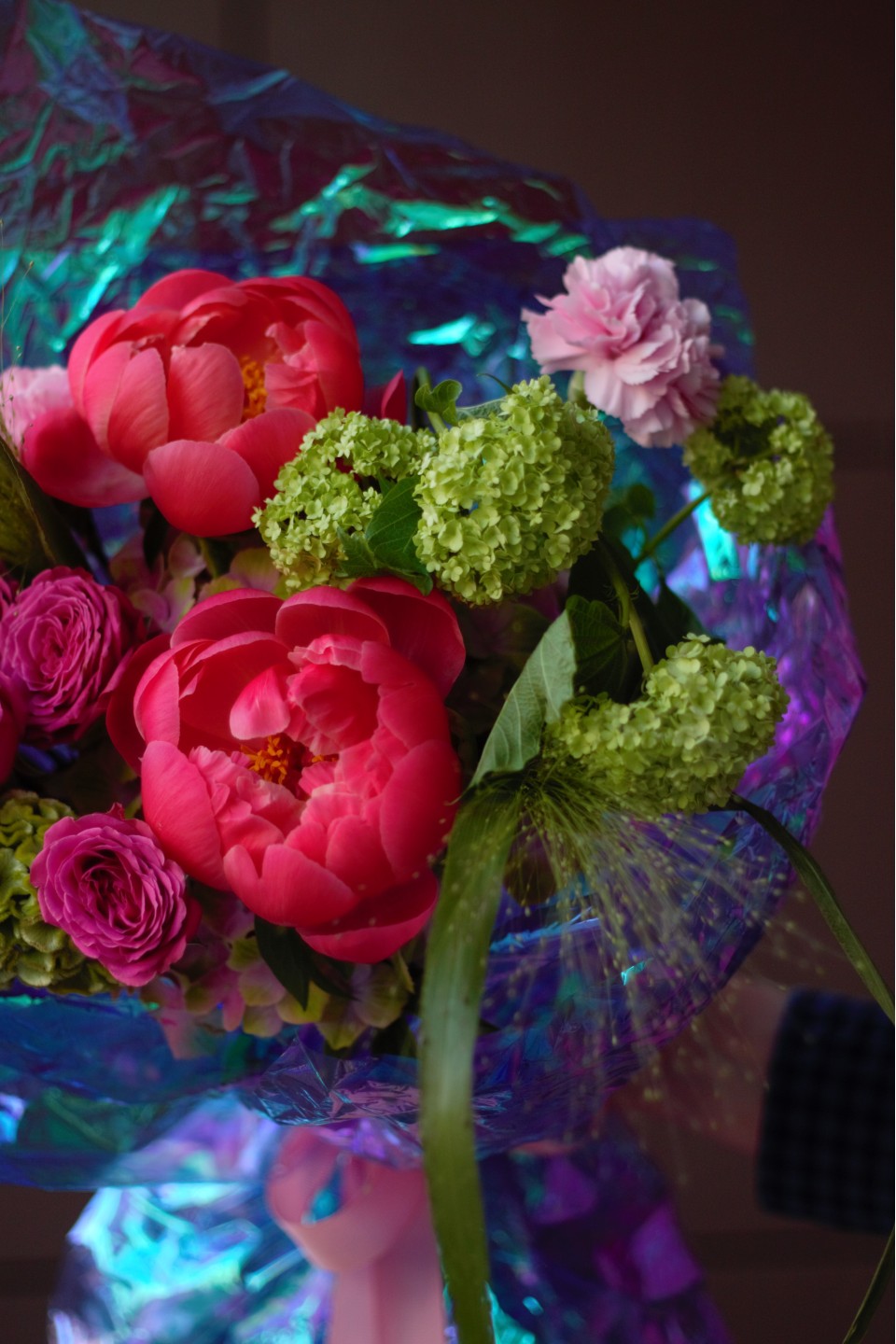 Букет Блюбёрд - подарочное оформление