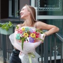 Букет Луговые Краски - быстрая доставка в Минске - миниатюра