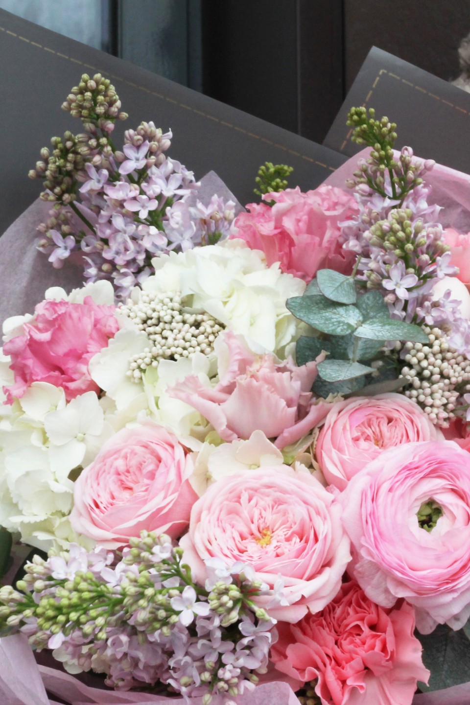 Букет Ромео - с добавлением зелени