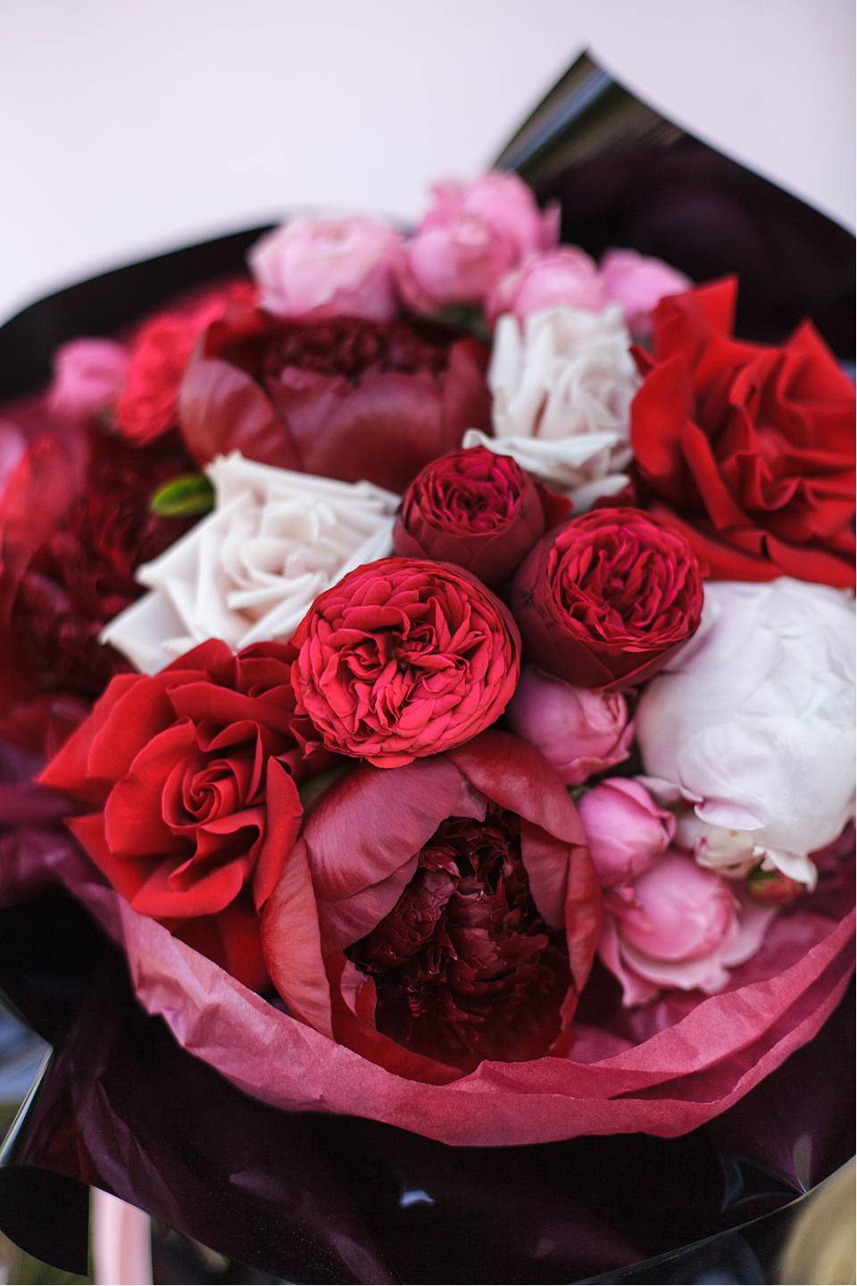 Букет Давай ещё - с добавлением зелени