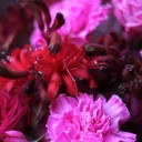 Букет Вайлет - с добавлением зелени - миниатюра 