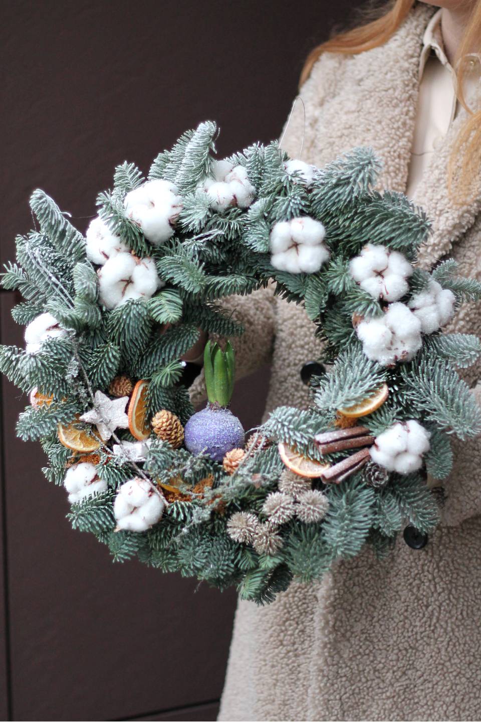 Новогодний венок Зумбул