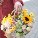 Корзиночка Санни - с добавлением зелени - миниатюра 